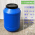 定制适用50公斤带盖塑料桶储水桶泔水桶50升废液桶耐酸碱圆桶废液桶方 50升圆桶蓝色