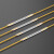 ABLEMEN 皮线光缆热熔管 蝶形光缆光纤热缩管 光纤热熔管 光纤熔接保护管 单针 粗 100根