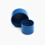 钢管保护帽蓝色塑料管帽盖堵圆形内螺纹管帽堵头管子封盖管帽封头ZEIROU ￠6.3(100个) 蓝色