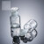 高硼硅磨砂口玻璃瓶实验室白色透明试剂瓶大广口/小细口60-0000ml 透明广口 1000ML