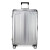 新秀丽（Samsonite）拉杆箱LITE-BOX系列CS0全铝镁合金行李箱 商务登机箱大容量旅行箱 银色 20英寸 登机箱