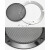 旭杉斯工马音响改装扬声器喇叭保护罩网罩46.581012寸汽车音箱装饰网 黑色 5寸黑网 外径153  一只价