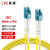 良浦 电信级单模万兆光纤跳线 单模双芯Φ2.0（LC-LC，9/125）光纤线尾纤跳纤 2米NG-2LC-LC-S2