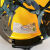 安力玻璃钢abs安全帽建筑工地防砸透气劳保安全帽头盔印字 蓝色圆型 安力2003