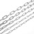艾科堡 不锈钢链条16mm长环链条每米价格吊索具工业起重铁链 AKB-BXG-LT