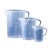量杯 厂家 耐高温塑料透明刻度杯 加厚奶茶烘焙量杯 带盖量杯定制 3000ml加盖