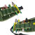 珊野帆布工具腰包挎包加厚五金水电工具袋多功能维修登高电工工具包 绿边腰包