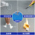 防水PVC办公室耐磨胶垫厨房专用地板革地塑胶地板医院水泥地定制 纹1.8mm工程革防水防滑环保