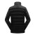 星工（XINGGONG）羽绒服 冬季外套短款轻薄款夹克防寒保暖卫衣 JK019女款 黑色 M码
