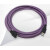 工业相机usb3.0A公转Microb公光纤线缆高柔拖链带锁数据线延长线 进口高柔usb3.0线紫色 0.5m