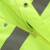 品之德 反光分体雨衣雨裤套装交通值勤300D荧光绿上衣+绿裤2XL