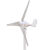 小型风力发电机家用220v风光互补户外水平轴便携式WS-100-400W 300w12v5叶送控制器 不带杆