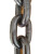 G80级锰钢起重链条吊链手拉葫芦链条倒链索具链条滚光铁链 M14承重6.3吨单米