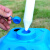 铸固 户外遮阳伞底座 可灌水可灌沙和混凝土 沙滩伞底座注水底座（蓝色）30L