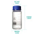 大口广口蓝盖试剂瓶GL80螺纹口瓶透明大口玻璃丝口瓶容量25050010002000ml实验室器材 500mlGL80