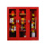 京采无忧 微型消防站应急消防柜消防器材全套展示柜 1.6米八人豪华套餐