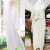 清丝坊阿拉伯服装女装中东装士长袍马来印尼连衣配时尚沙特阿拉伯风 裸粉 2XL