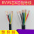 定制国标阻燃五六RVV5芯6芯*0.2 0.3 0.5 0.75 1.0控制信号电缆线憬芊 6芯1.5平方护套线