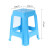 墨申加厚塑料凳子熟胶塑胶高凳板凳方凳定制 蓝色【加厚款】10张(47CM高)