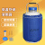 幕山络 液氮存储罐10升80mm口径小型便携式冷冻低温桶生物容器桶 YDS-10-80