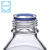 定制 schott肖特瓶螺口蓝盖瓶透明透明丝口蓝盖试剂瓶25 50 500ml棕色肖特瓶