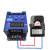 f509交流智能数显电流表上限过载报警感应继电器单相电流控制器5a 数显表+500A(36mm