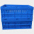 NANBANQIU南半球 便捷式物料箱整理箱置物物流箱搬运箱 内倒式折叠周转筐 NDK600-240 590*395*245mm蓝色