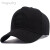 Rogosky专柜潮牌帽子男女款四季通用时尚休闲高顶棒球帽大头围硬顶鸭舌帽 黑黑标 普通码（56-60cm）