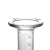 玻璃量筒10/25/100/250/500/1000ml毫升高硼硅具塞带刻度精准量杯 圆底50ml分量值1ml