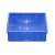 晶立凡 方形塑料箱 蓝色塑料箱 加厚480×355×200