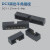 DC3-1.27mm简易牛角插座直插贴片焊PCB板双排针座排线连接器10-50 10p 直插脚