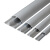 铝合金线槽明装地槽半圆弧形铝金属地线槽明线防踩走线槽免钉 6号加厚1.2mm