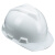 酷仕盾 安全帽工地 PE材质 防砸防冲击 V型头盔 电力工程建筑施工安全帽 白色PE安全帽 