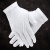 白手套棉汗布劳保白手套检阅表演手套礼仪手套 加厚12双/包-单位：包-5包起批-3天发货
