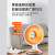 长虹（CHANGHONG） 取暖器小太阳电暖器家用电暖扇电热扇烤火器节能取暖气速热电暖扇摇头烤火炉 经典款网罩直径320mm（F04不摇头700瓦）