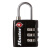 玛斯特MasterLock密码锁旅行箱包健身房密码挂锁4680DNKL黑色 TSA认证 美国专业锁具品牌