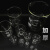 玻璃量杯带刻度耐高温可加热实验室透明玻璃烧杯10/25/50/100/200/500/1000ml毫 15cm玻璃棒