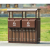 户外垃圾桶景区果皮箱创意公园小区分类环保垃圾箱仿古大号环卫桶 花色 古典80*40*95