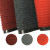 海斯迪克 HAC40401 耐磨复合双条纹地垫 走廊防滑垫门垫地毯 烟灰色0.9米宽*1米