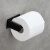 科德林（Ciencia）304不锈钢免打孔纸巾架浴室卫生间卷纸架壁挂式厕纸架家用纸巾盒 C款 黑色（短款）