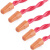 伊莱科ELECALL 【0.5~4.0mm²】螺旋式压线帽 电工弹簧接线端子 快速接线 100只/份 橙色