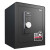 得力（deli）3643S 保险箱电子密码保管箱小型保险柜入墙保密柜 黑色高45cm