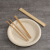 厨方案一次性碗盘筷聚会套装可降解纸碗餐具盘子套装纸杯白色-120只