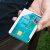 modern铝制卡盒smart创意卡夹 简约金属钱夹 信用卡盒时尚礼品 天蓝色