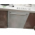 适用COLMO MAGIC套系CDFB212/315嵌入式洗碗机G53玻璃面板黑白FB3 黑色