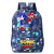 蓝刺猬马里奥游戏周边印花双肩包休闲儿童书包 801-GXPK-星空粉-图案1 均码