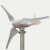 新能源小型风力发电机景观户外路政风铜线风能发电设备 三叶空壳红色工程塑料