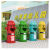 幼儿园卡通垃圾桶大号儿童户外消防栓创意分类公园果皮箱带盖商用 绿色小号88cm