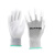 Raxwell涤纶针织PU工作手套,掌浸，尺寸XL，10副RW2435