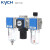 凯宇气动 KYCH 气动油水分离器GC200/300/400三联过滤器+油雾器（可定制） GC400 04;1/2